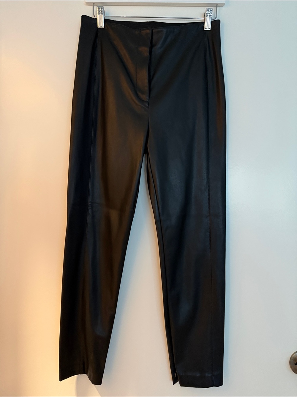 Ann Taylor Faux-Leather Audrey Pants NWOT